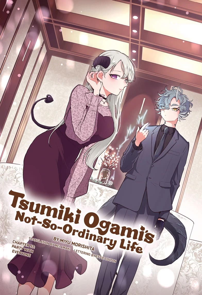 Tsumiki Ogami & the Strange Everyday Life. Chapter 57 page 2 - Chapter 57: Party with Everyone