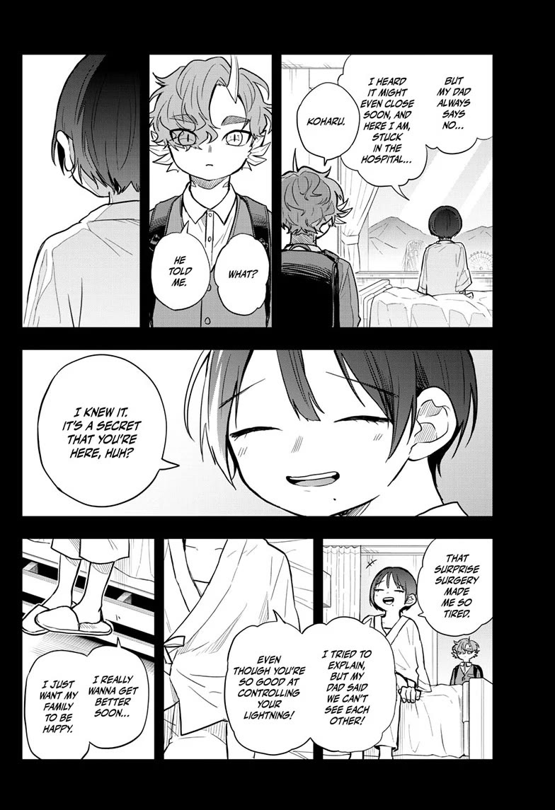 Tsumiki Ogami & the Strange Everyday Life. Chapter 58 page 12 - Chapter 58: President Raizen and Lightning