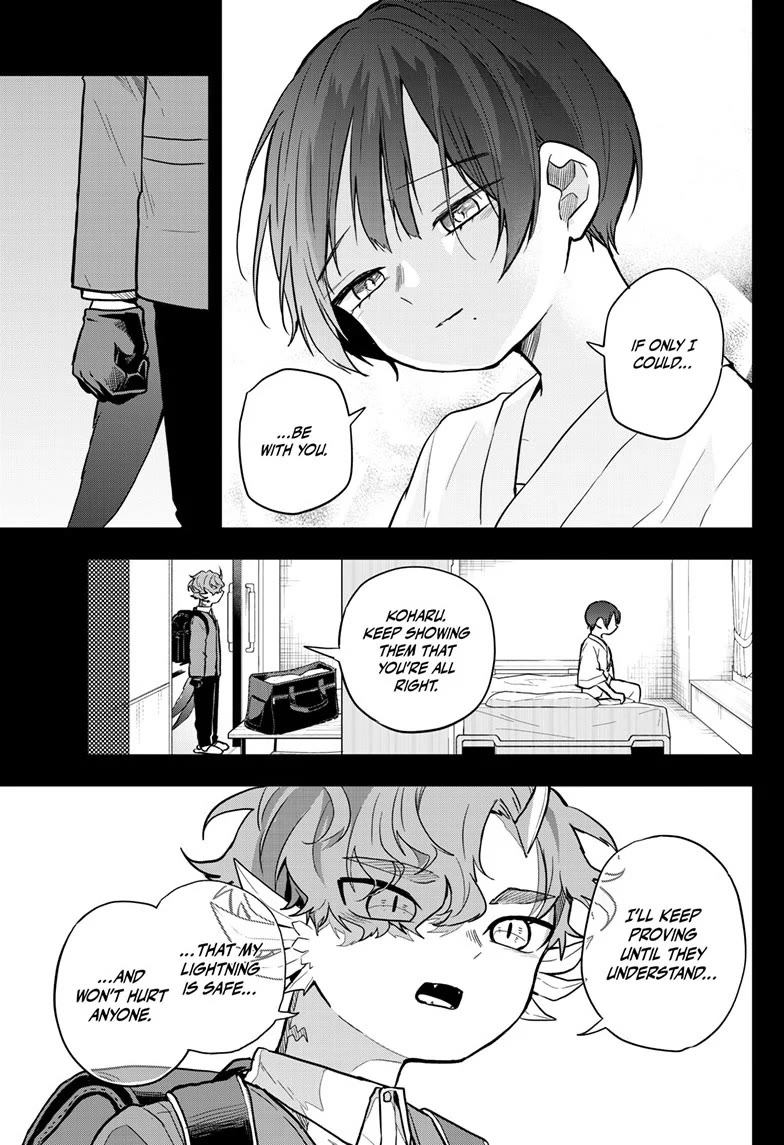 Tsumiki Ogami & the Strange Everyday Life. Chapter 58 page 13 - Chapter 58: President Raizen and Lightning