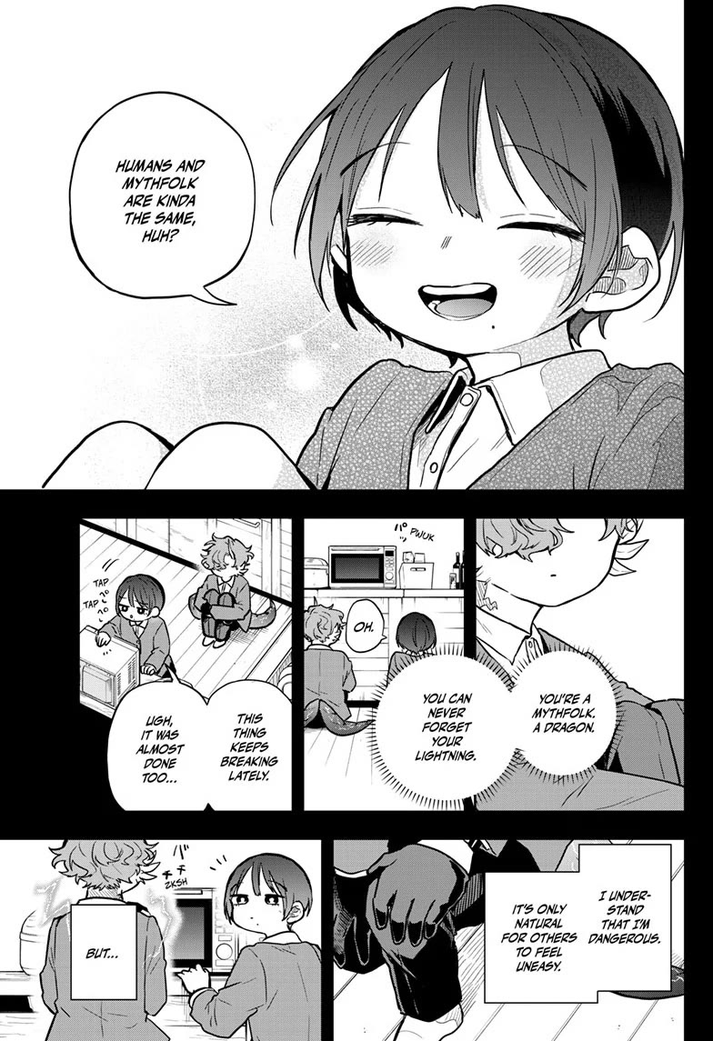 Tsumiki Ogami & the Strange Everyday Life. Chapter 58 page 9 - Chapter 58: President Raizen and Lightning