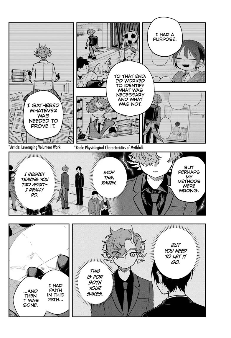 Tsumiki Ogami & the Strange Everyday Life. Chapter 59 page 8 - Chapter 59: President Raizen and the Promise