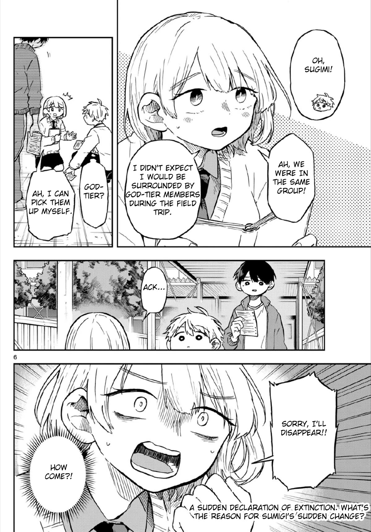 Tsumiki Ogami & the Strange Everyday Life. Chapter 6 page 6 - Chapter 6: Tsumiki Plays Baseball