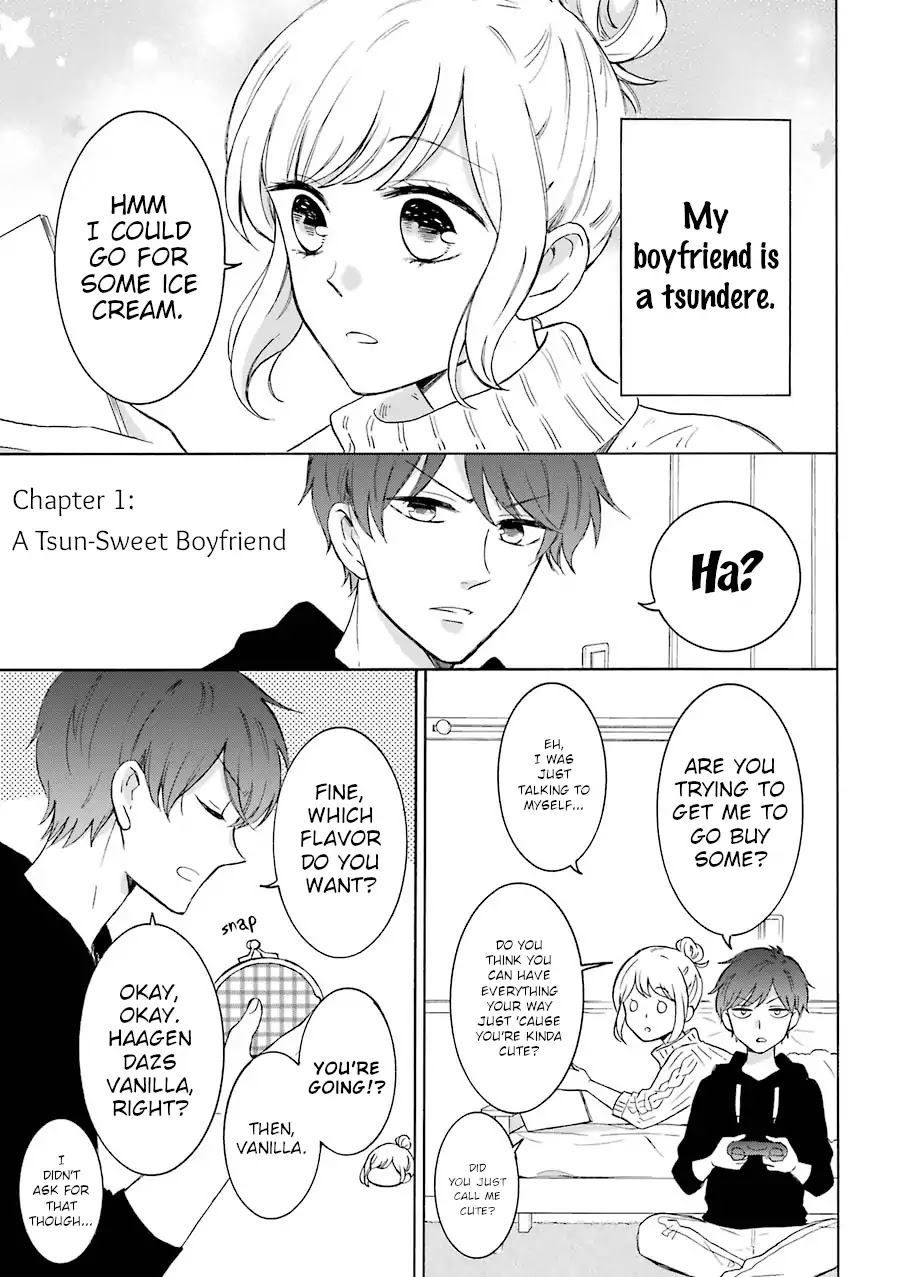 Tsun-Sweet Boyfriend Chapter 1 page 2 - Chapter 1: A Tsun-Sweet Boyfriend
