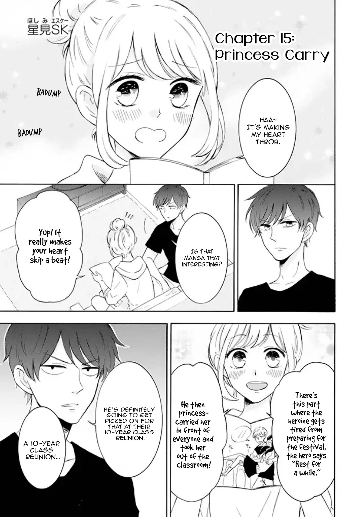 Tsun-Sweet Boyfriend Chapter 15 page 1 - Chapter 15: Princess Carry