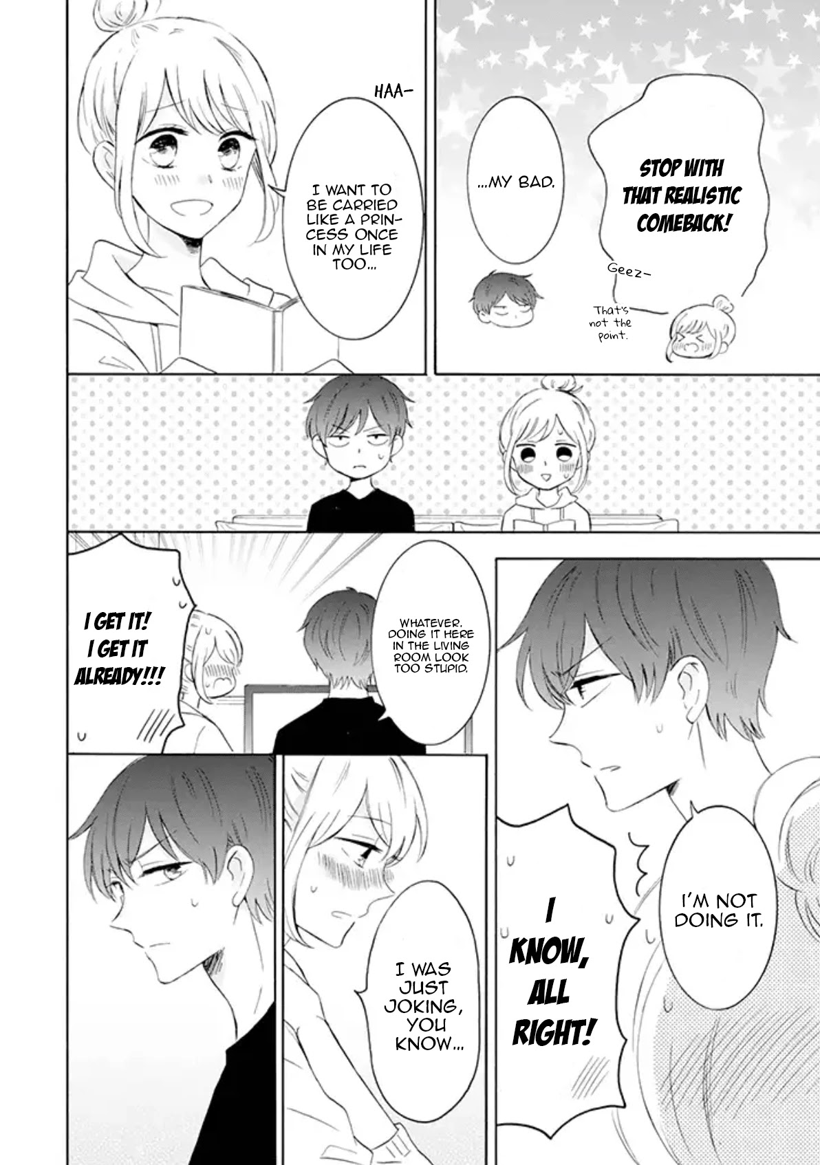 Tsun-Sweet Boyfriend Chapter 15 page 2 - Chapter 15: Princess Carry