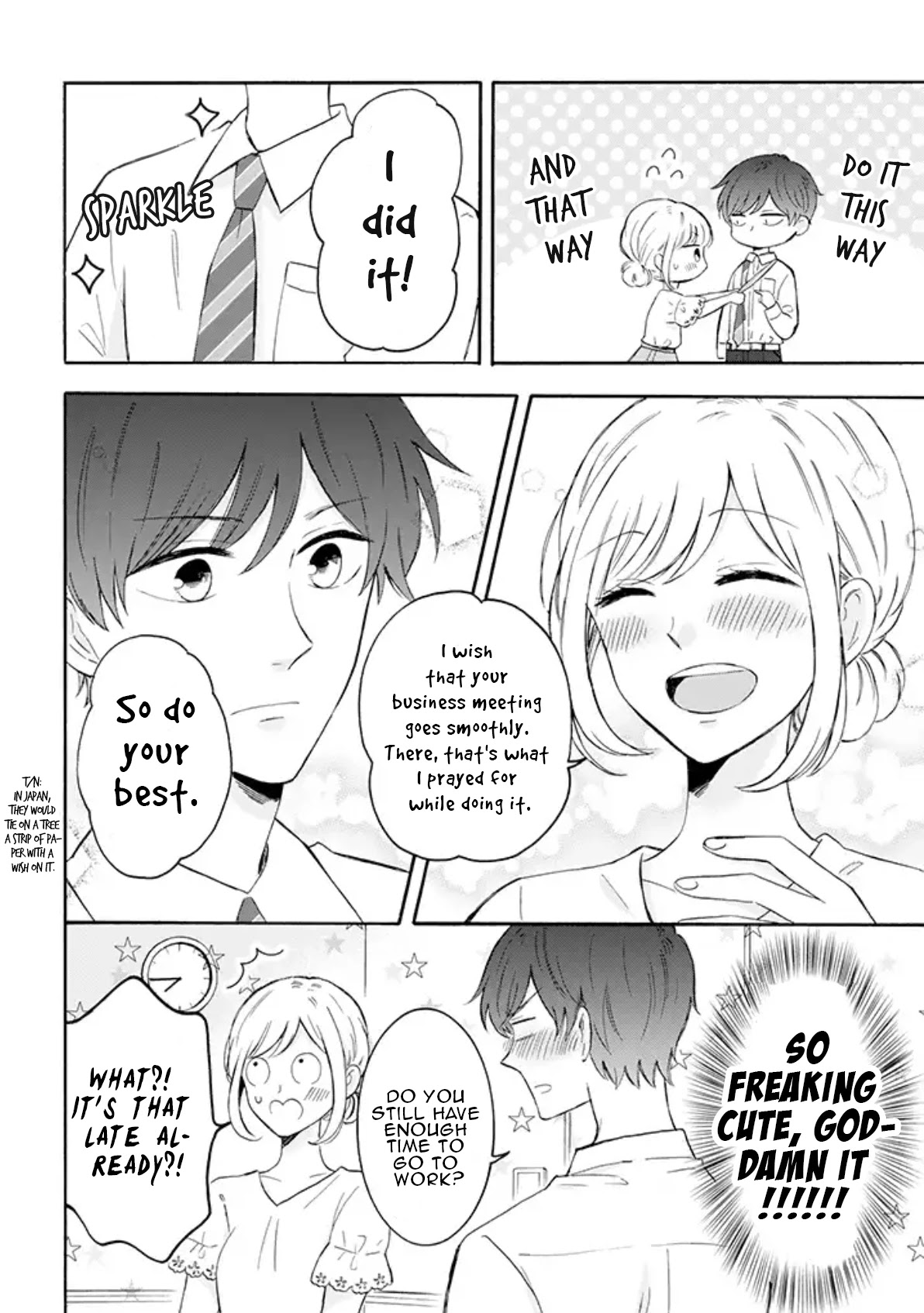 Tsun-Sweet Boyfriend Chapter 16 page 2 - Chapter 16: Making a Wish with a Necktie