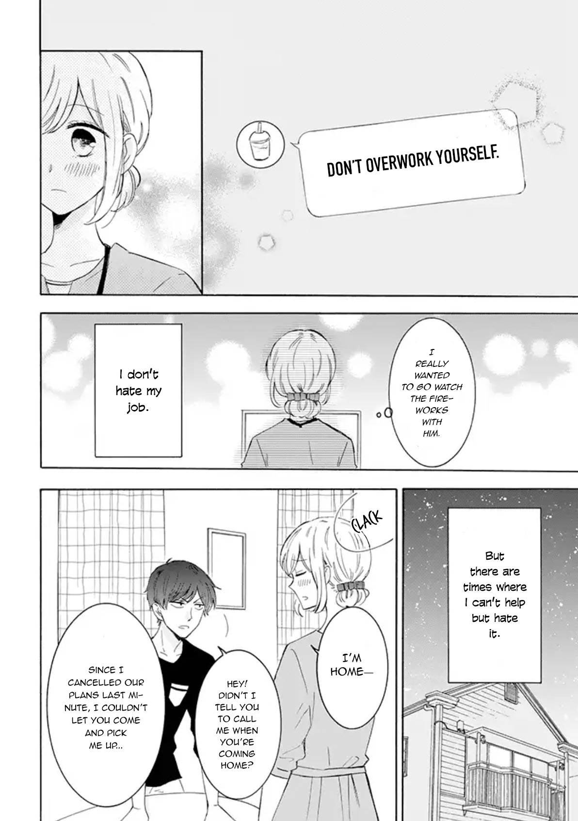 Tsun-Sweet Boyfriend Chapter 20 page 2 - Chapter 20: The Day She Worked Overtime