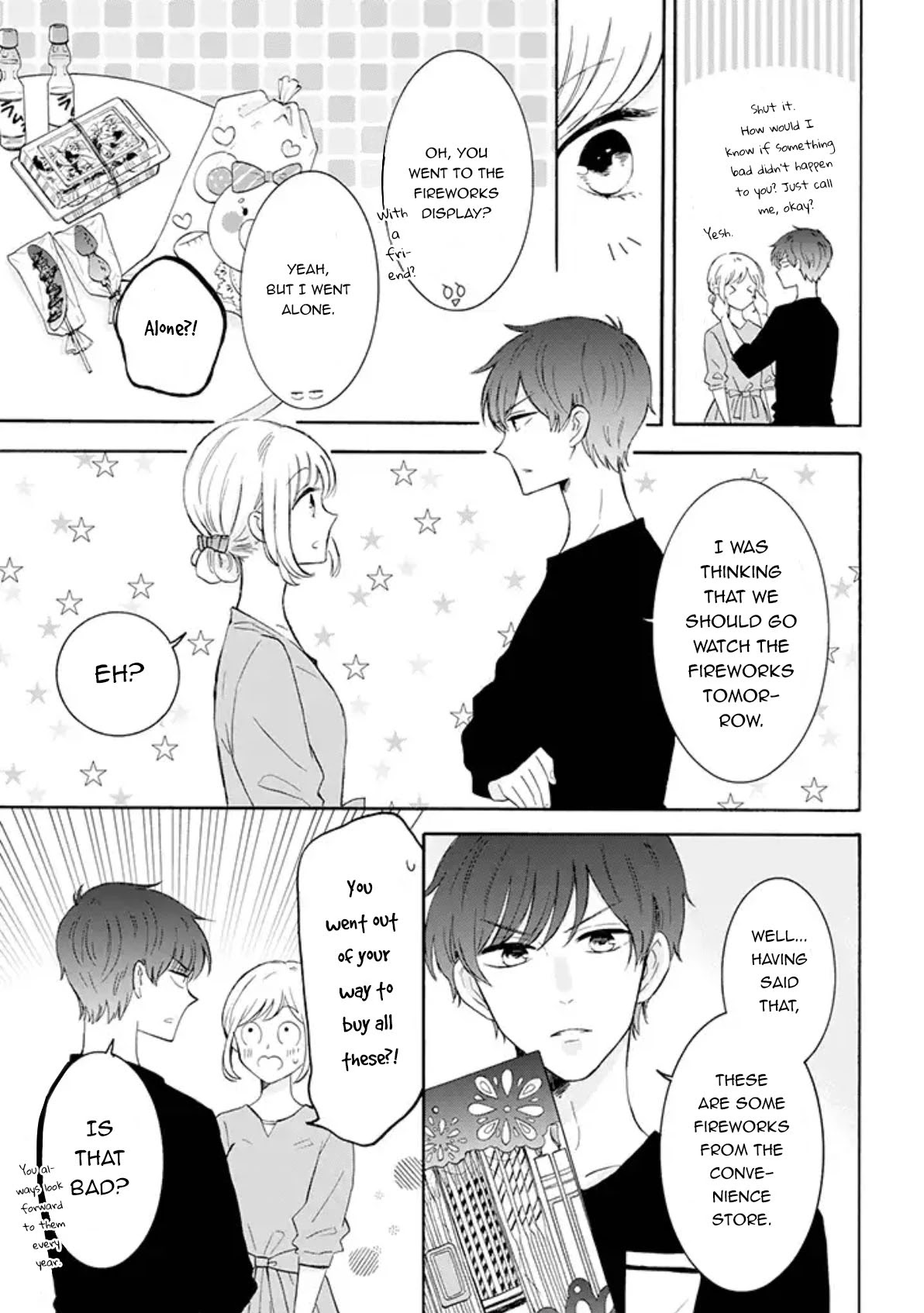 Tsun-Sweet Boyfriend Chapter 20 page 3 - Chapter 20: The Day She Worked Overtime