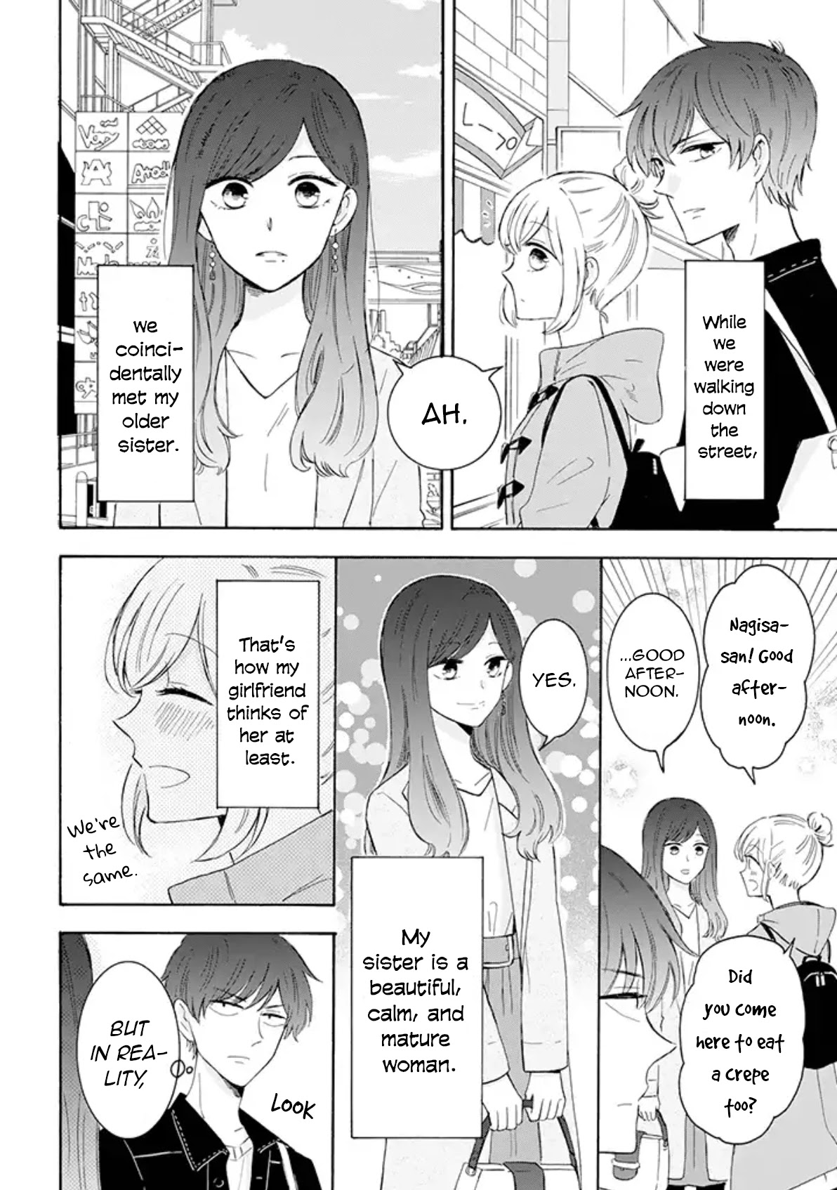 Tsun-Sweet Boyfriend Chapter 24 page 2 - Chapter 24: My Boyfriend's Older Sister