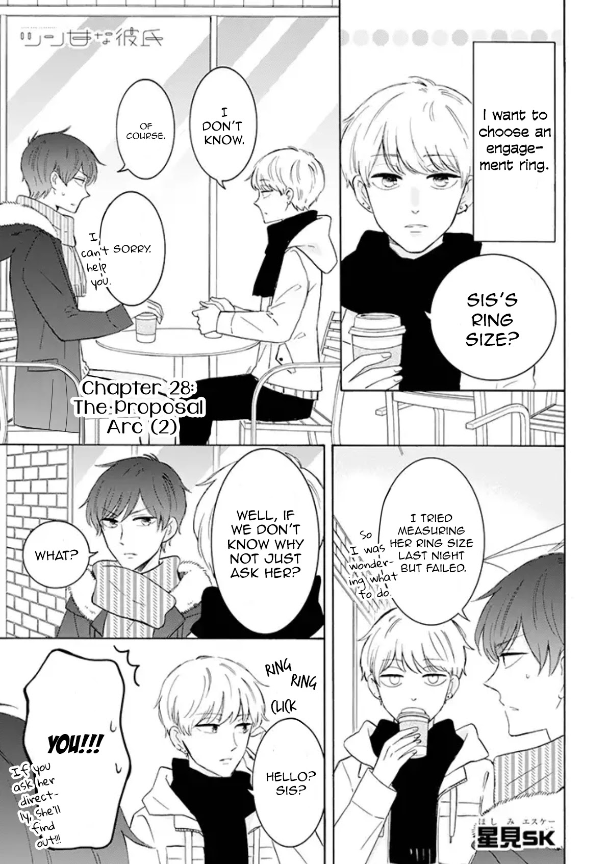 Tsun-Sweet Boyfriend Chapter 28 page 1 - Chapter 28: The Proposal Arc 2