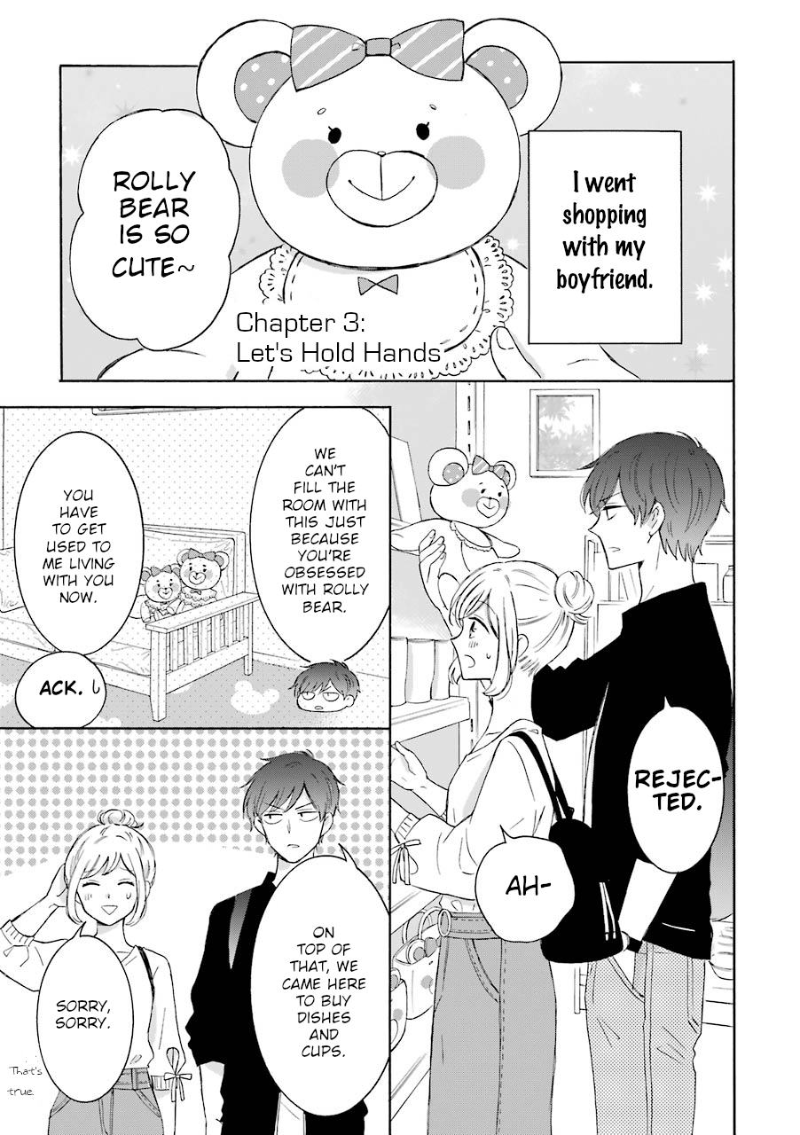 Tsun-Sweet Boyfriend Chapter 3 page 1 - Chapter 3: Let's Hold Hands