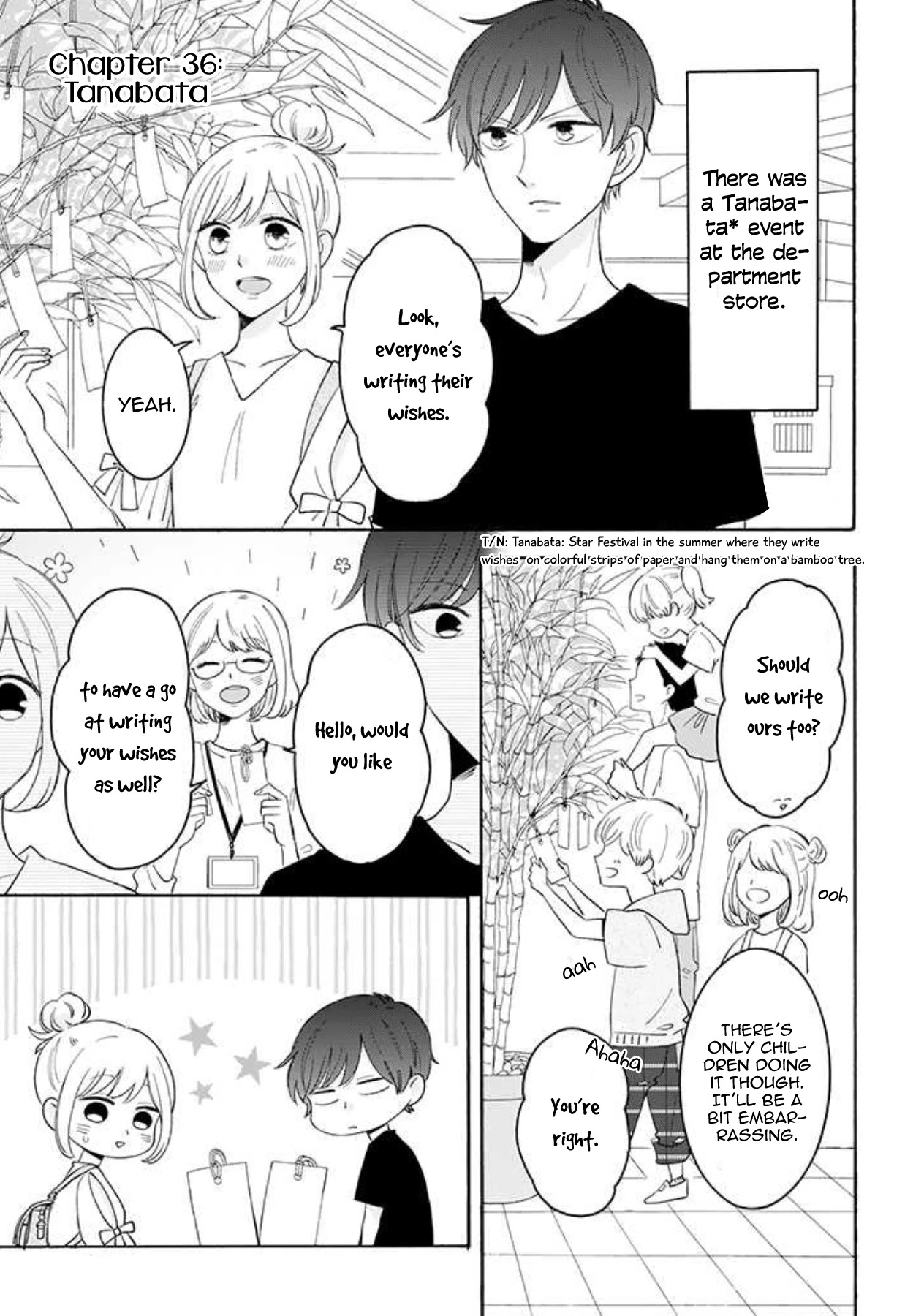 Tsun-Sweet Boyfriend Chapter 36 page 1 - Chapter 36: Tanabata