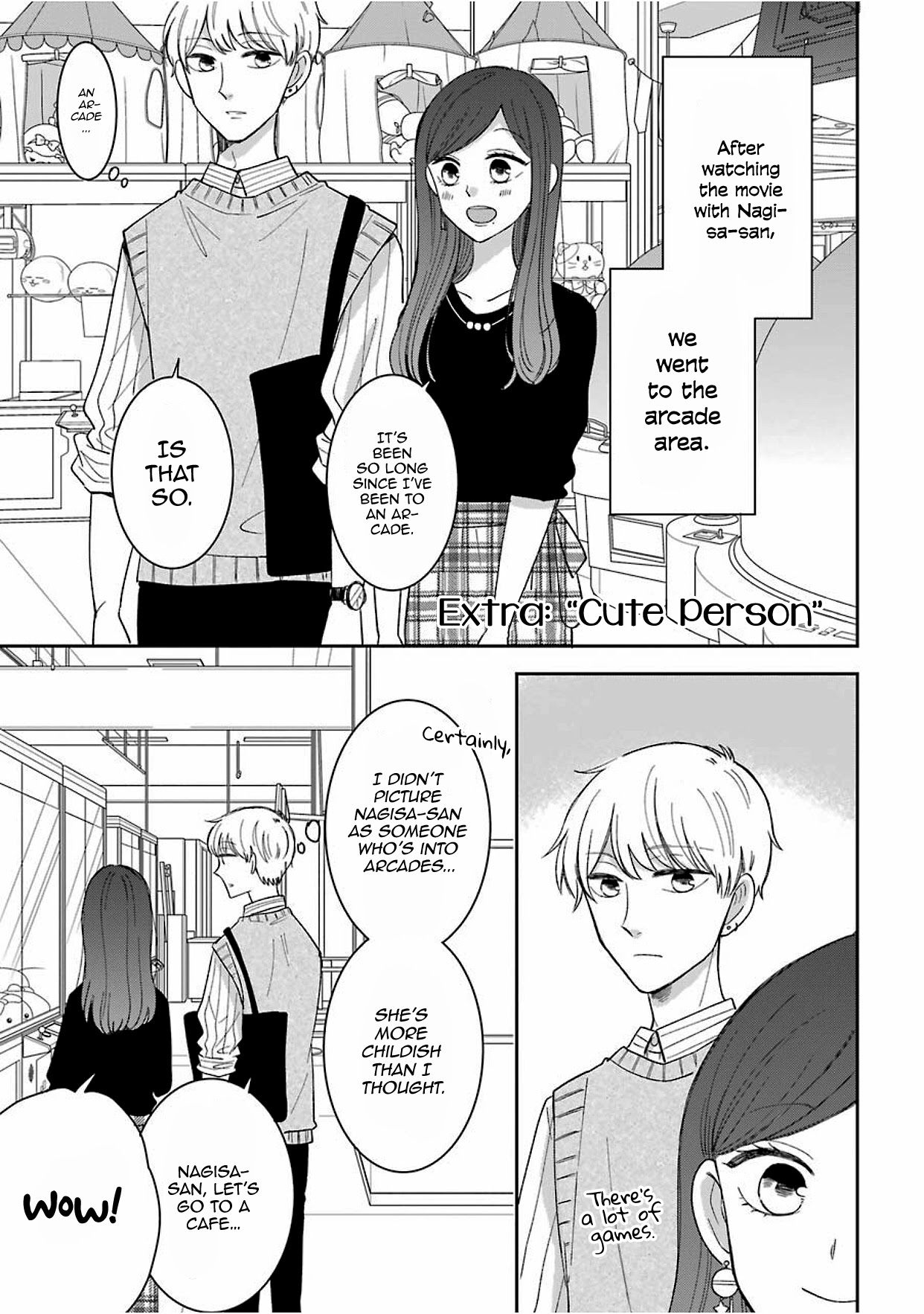Tsun-Sweet Boyfriend Chapter 40.5 page 1 - Chapter 40.5: Cute Person