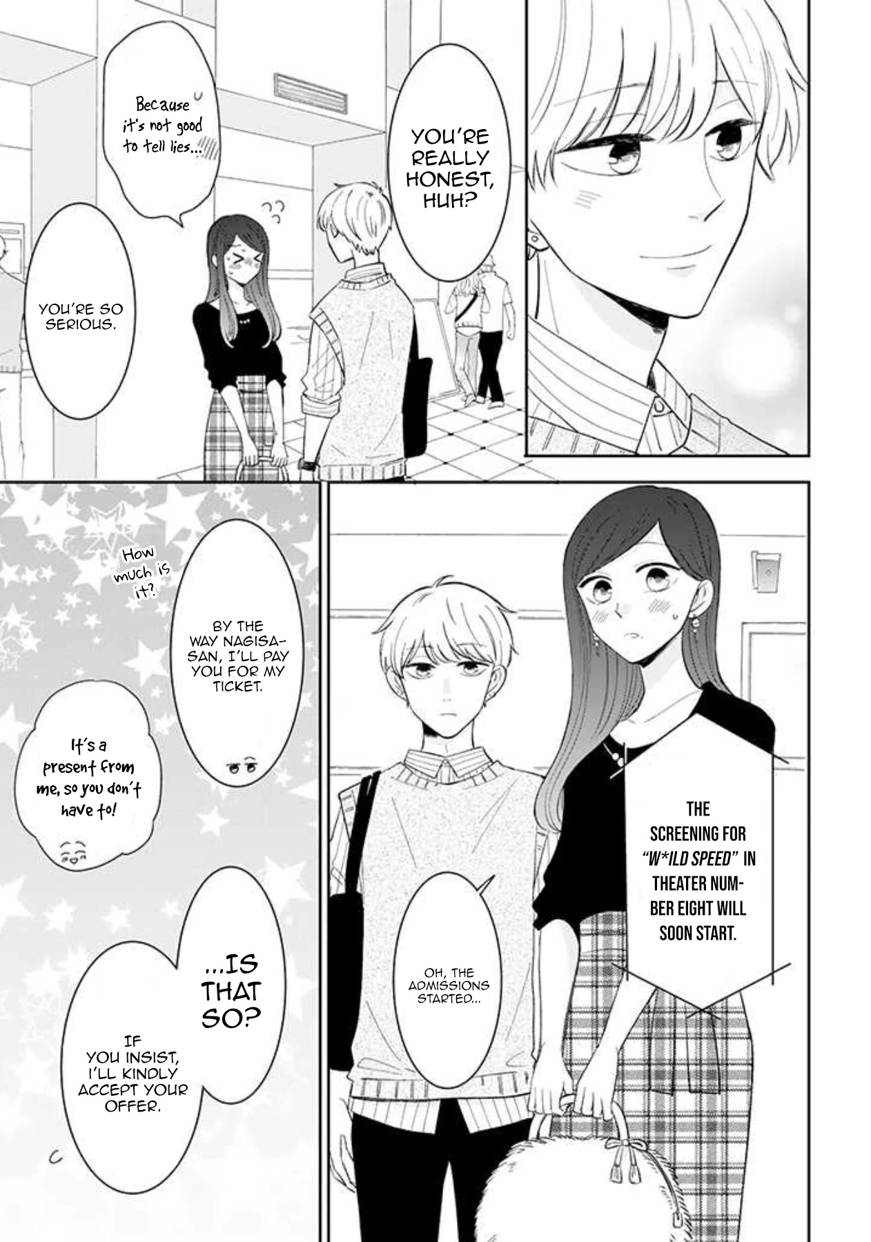Tsun-Sweet Boyfriend Chapter 40 page 3 - Chapter 40: The Cinema Date