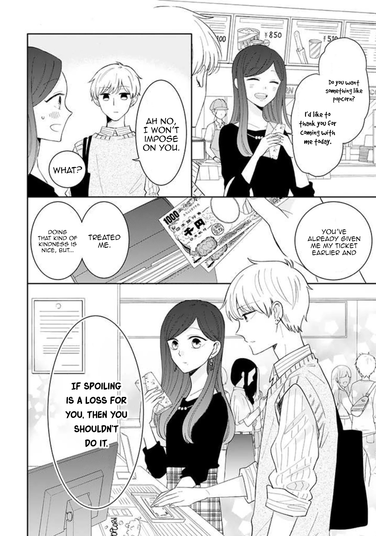 Tsun-Sweet Boyfriend Chapter 40 page 4 - Chapter 40: The Cinema Date