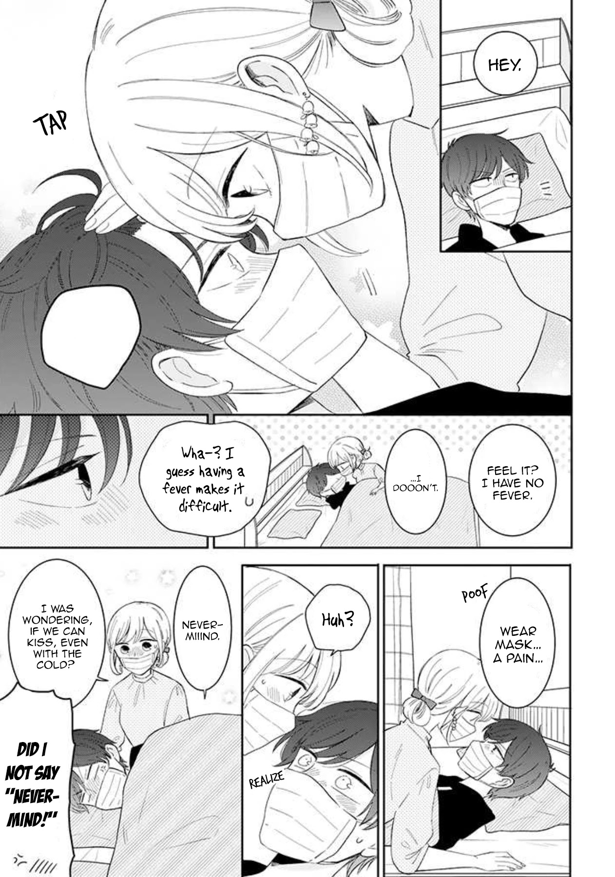 Tsun-Sweet Boyfriend Chapter 41 page 3 - Chapter 41: The Day I Caught a Cold