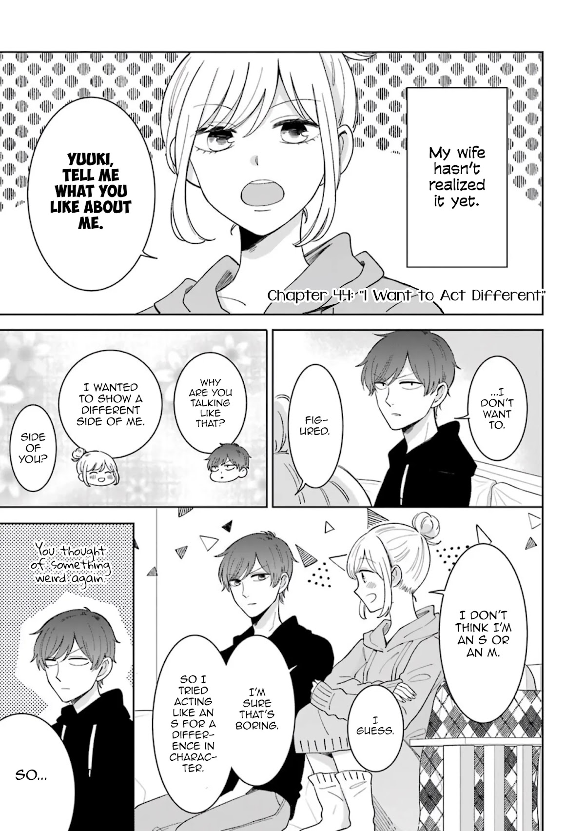 Tsun-Sweet Boyfriend Chapter 44 page 4 - Chapter 44: I Want to Act Different