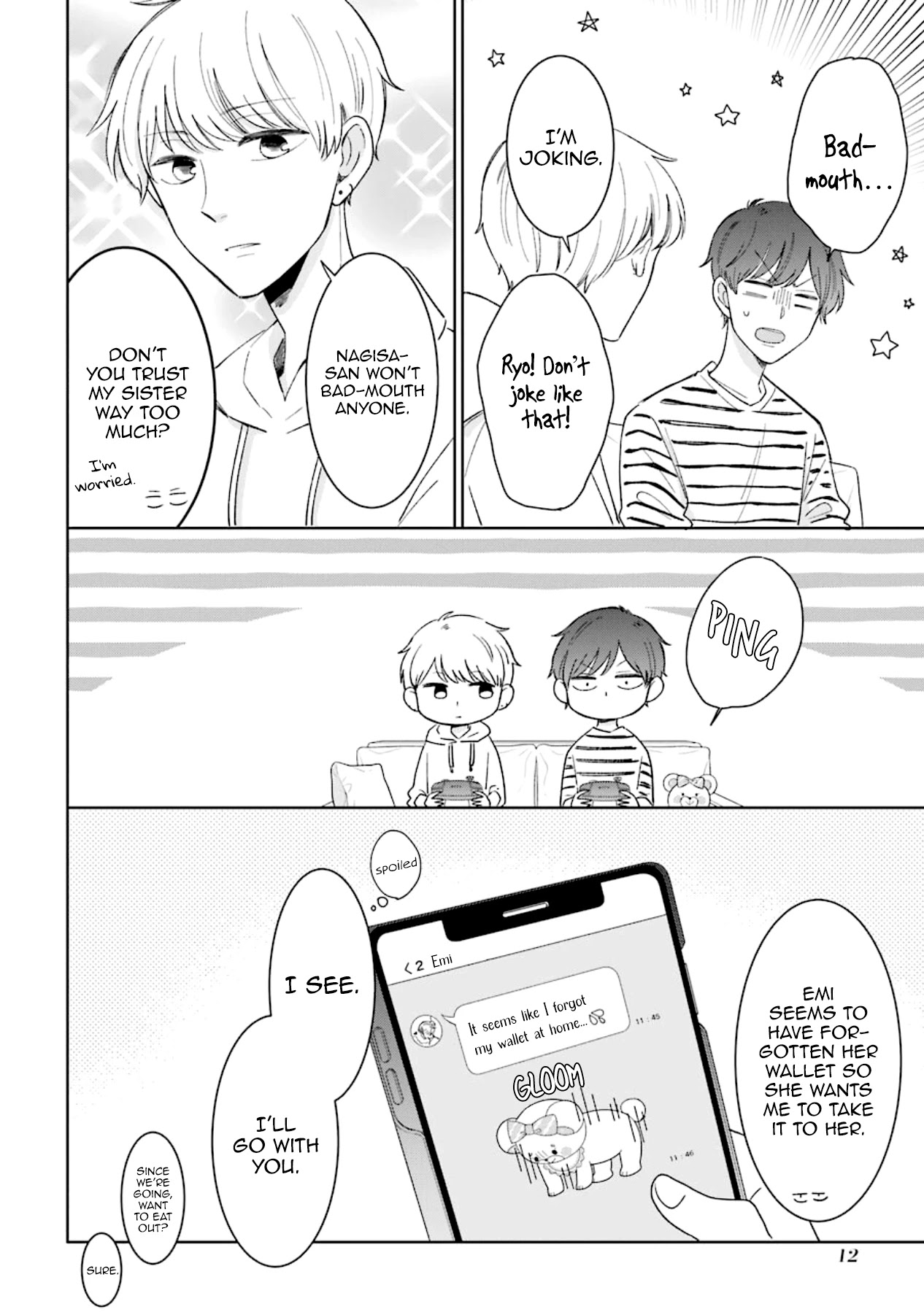Tsun-Sweet Boyfriend Chapter 46 page 2 - Chapter 46: Bad-Mouthing?!
