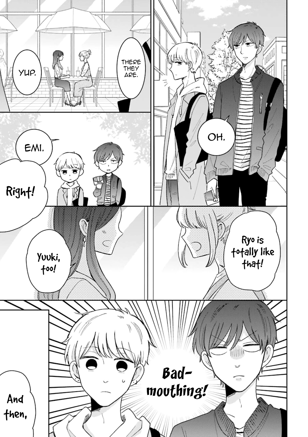 Tsun-Sweet Boyfriend Chapter 46 page 3 - Chapter 46: Bad-Mouthing?!
