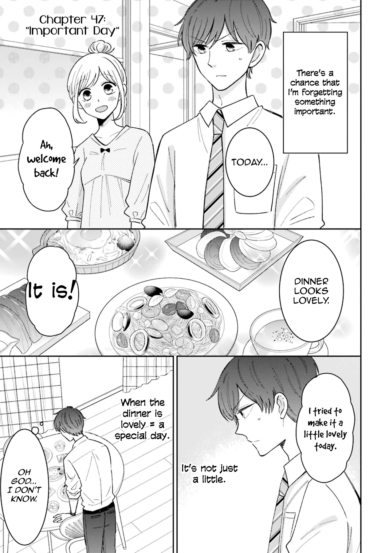 Tsun-Sweet Boyfriend Chapter 47 page 1 - Chapter 47: Important Day