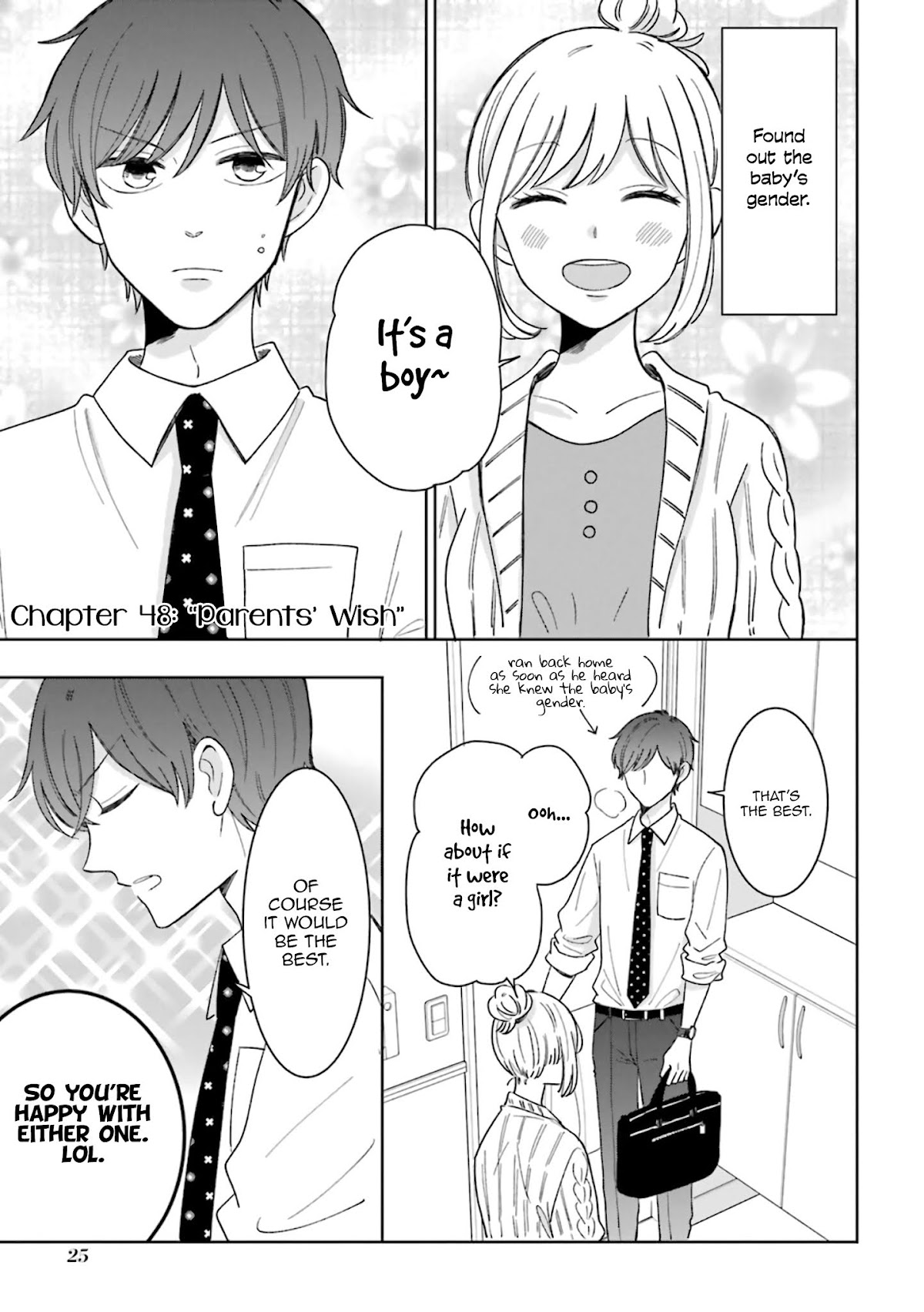Tsun-Sweet Boyfriend Chapter 48 page 1 - Chapter 48: Parent's Wish