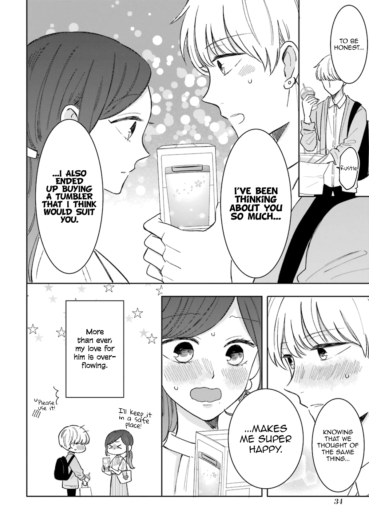 Tsun-Sweet Boyfriend Chapter 49 page 4 - Chapter 49: Thinking About the Same Thing