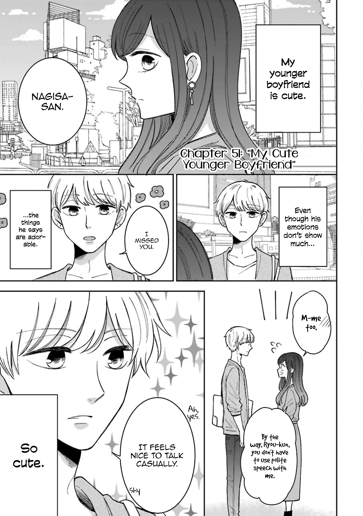 Tsun-Sweet Boyfriend Chapter 51 page 1 - Chapter 51: My Cute Younger Boyfriend