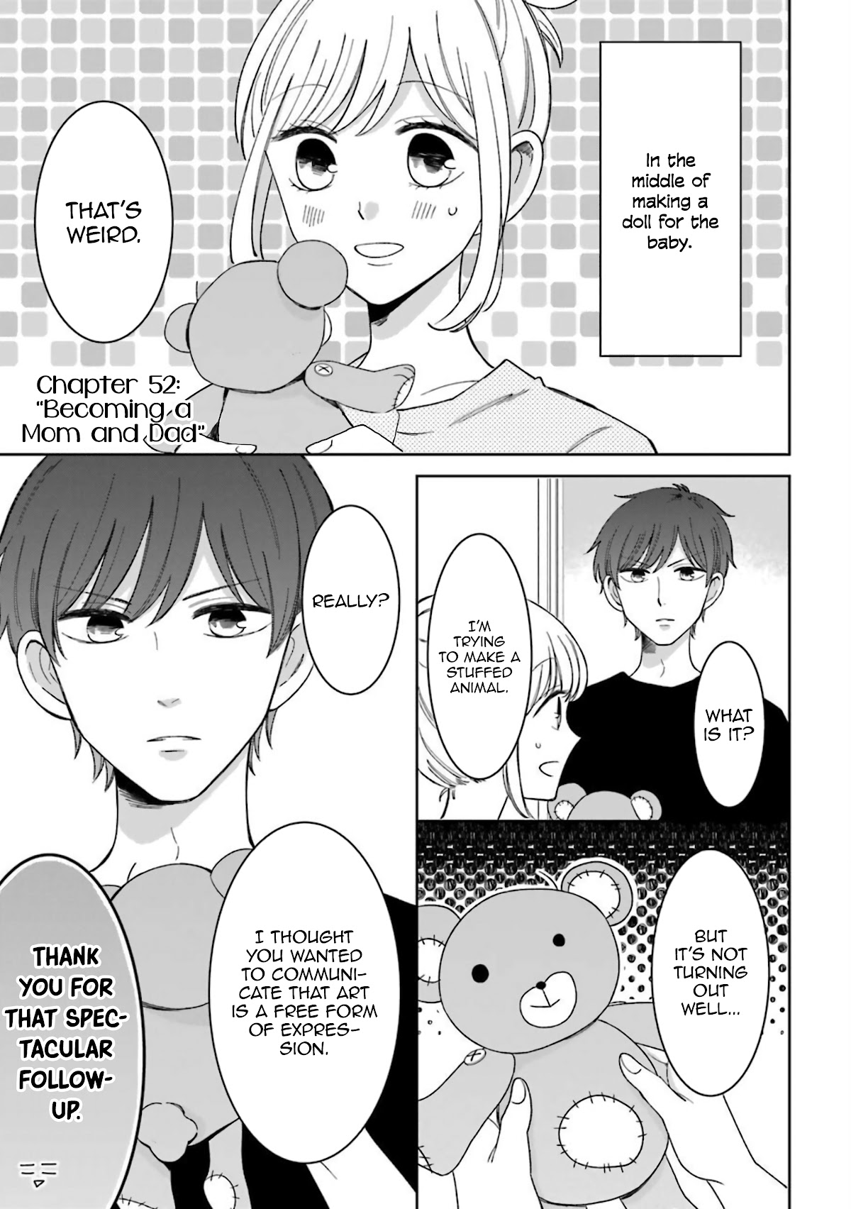 Tsun-Sweet Boyfriend Chapter 52 page 1 - Chapter 52: Becoming a Mom and Dad