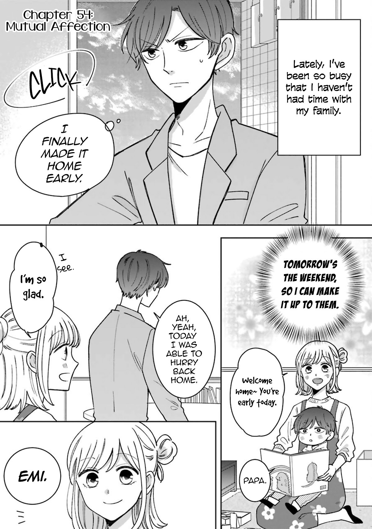 Tsun-Sweet Boyfriend Chapter 54 page 1 - Chapter 54: Mutual Affection