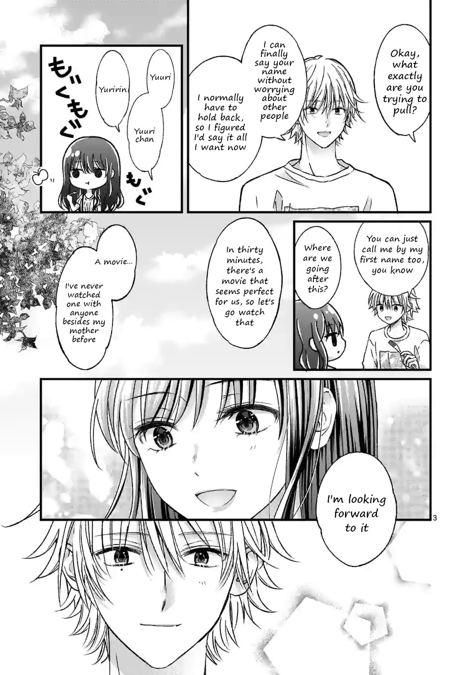 Tsurenai Kanojo no Hitorijime Chapter 14 page 3 - Chapter 14: One Month Anniversary First Date