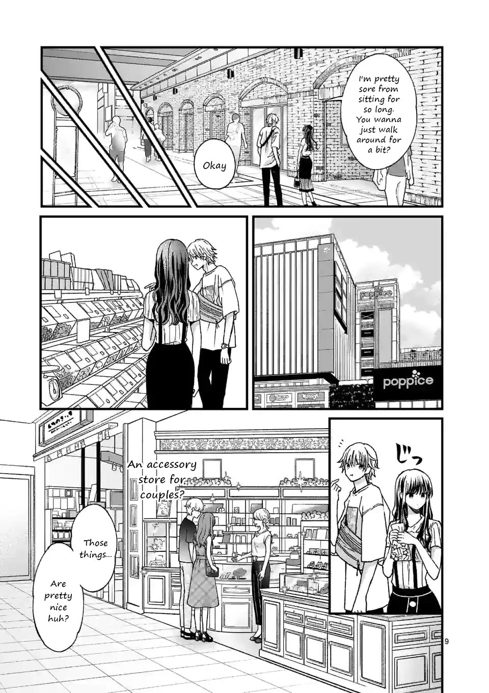 Tsurenai Kanojo no Hitorijime Chapter 14 page 9 - Chapter 14: One Month Anniversary First Date