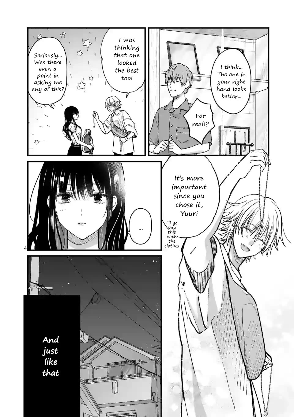 Tsurenai Kanojo no Hitorijime Chapter 15 page 4 - Chapter 15: The End of the First Date