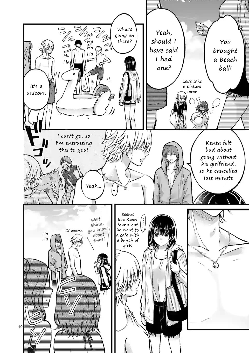 Tsurenai Kanojo no Hitorijime Chapter 17 page 10 - Chapter 17: Makoto and the Beach Part 1