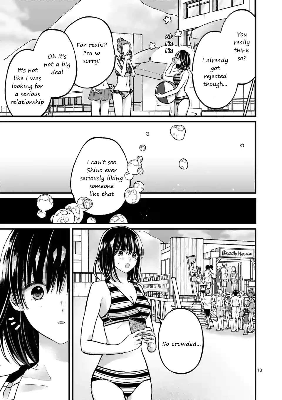 Tsurenai Kanojo no Hitorijime Chapter 17 page 13 - Chapter 17: Makoto and the Beach Part 1