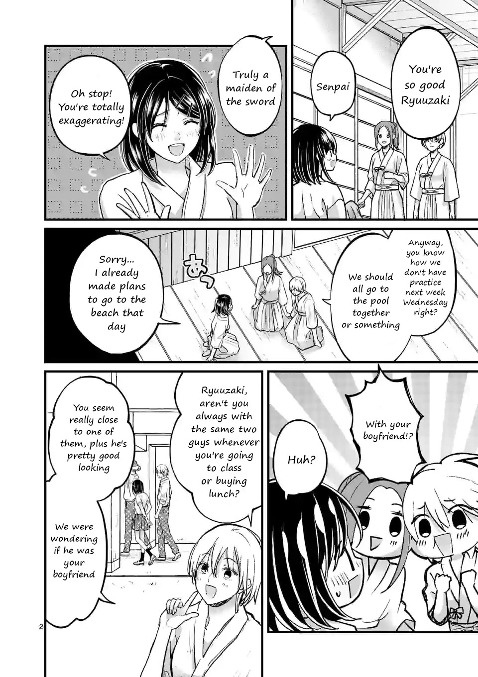 Tsurenai Kanojo no Hitorijime Chapter 17 page 2 - Chapter 17: Makoto and the Beach Part 1