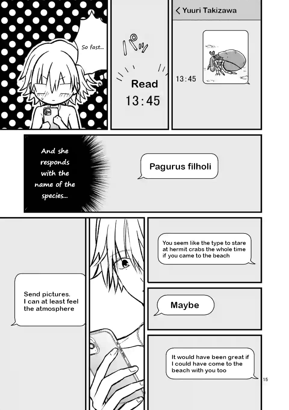 Tsurenai Kanojo no Hitorijime Chapter 18 page 15 - Chapter 18: Makoto and the Beach Part 2