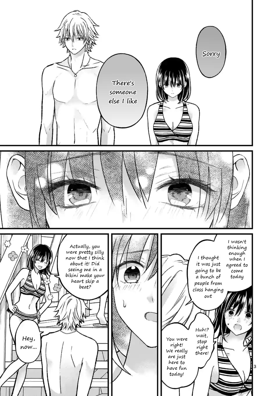 Tsurenai Kanojo no Hitorijime Chapter 18 page 3 - Chapter 18: Makoto and the Beach Part 2