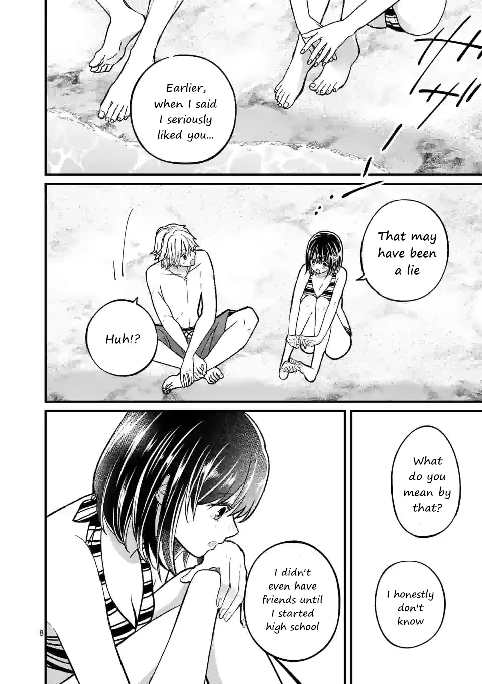 Tsurenai Kanojo no Hitorijime Chapter 18 page 8 - Chapter 18: Makoto and the Beach Part 2