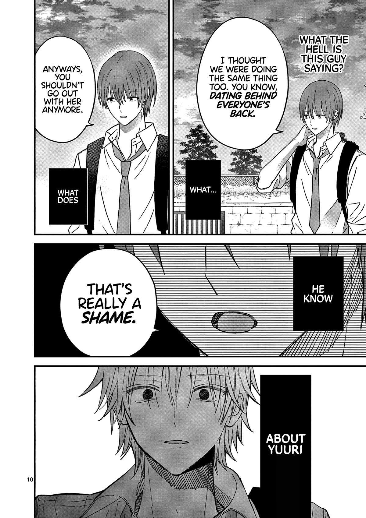 Tsurenai Kanojo no Hitorijime Chapter 28 page 11 - Chapter 28: A Bolt Out of The Blue​