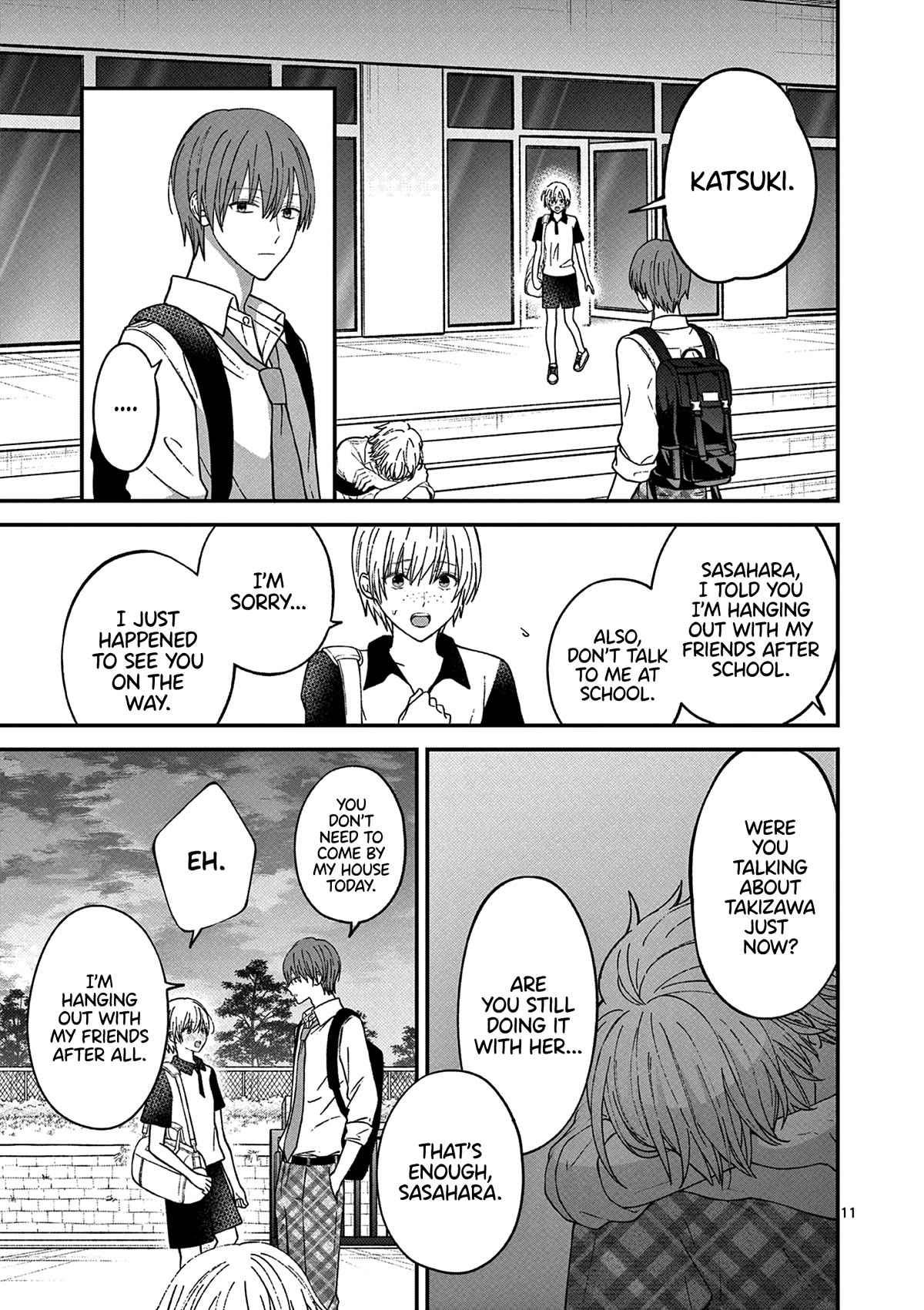 Tsurenai Kanojo no Hitorijime Chapter 28 page 12 - Chapter 28: A Bolt Out of The Blue​