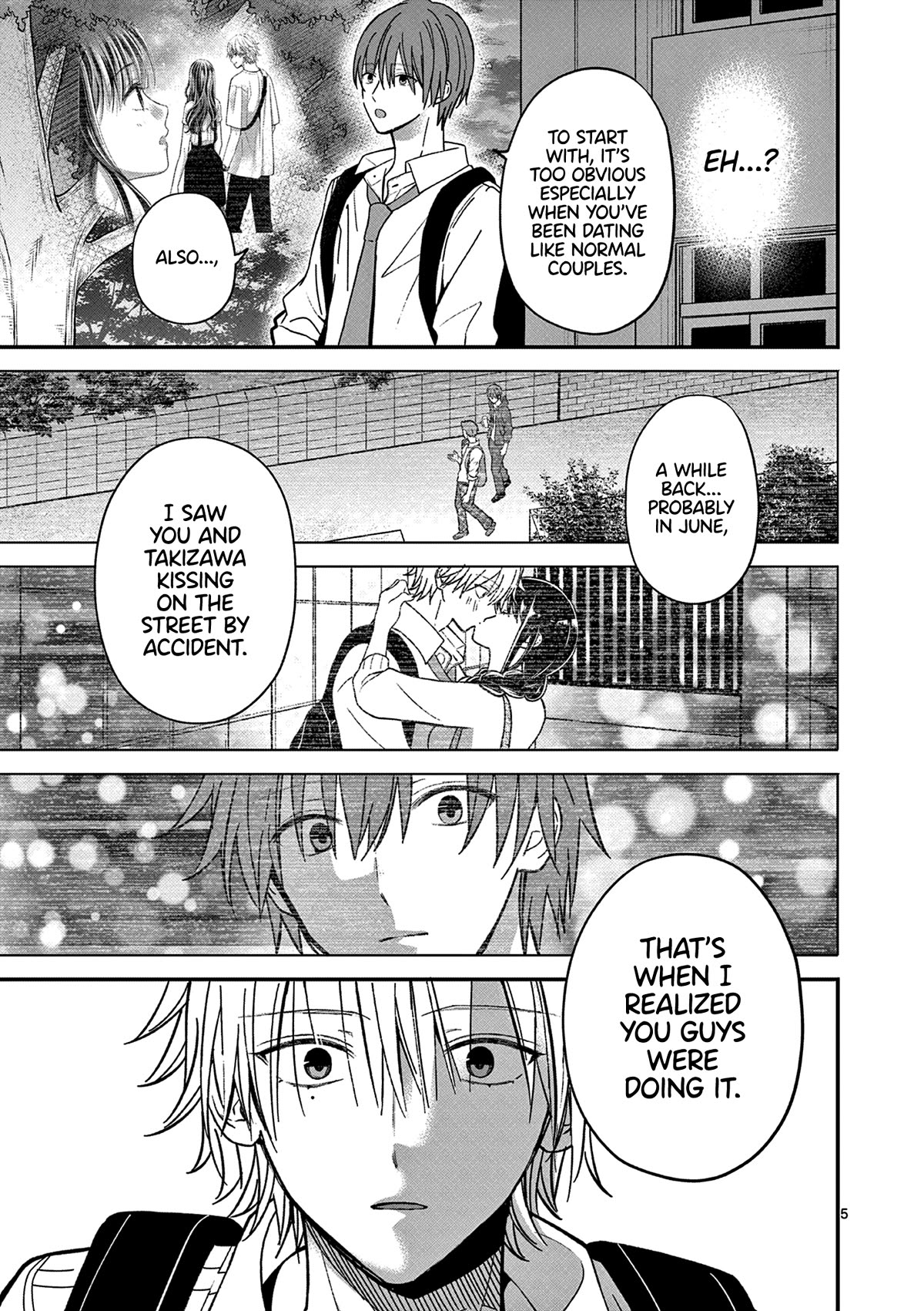Tsurenai Kanojo no Hitorijime Chapter 28 page 6 - Chapter 28: A Bolt Out of The Blue​