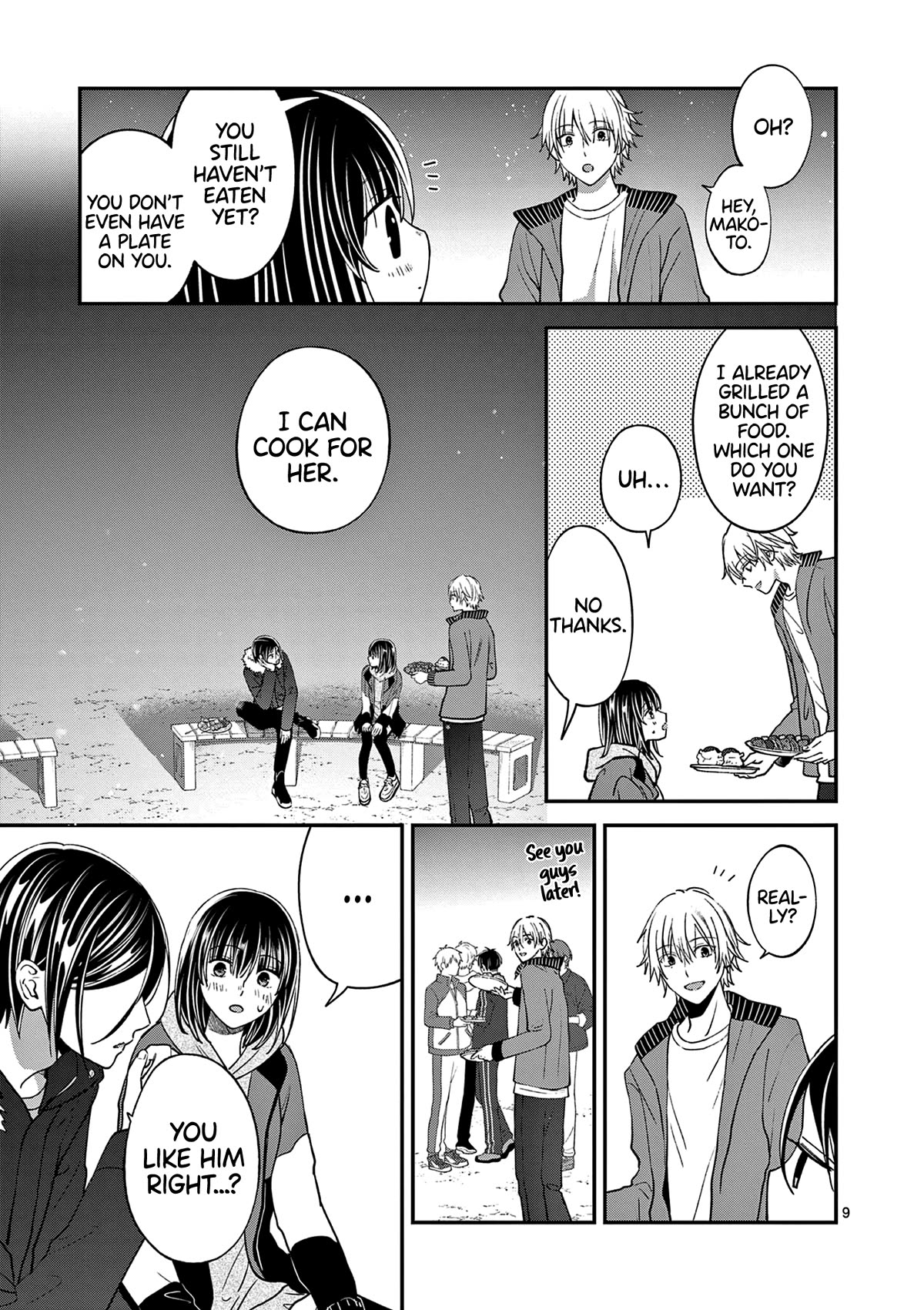 Tsurenai Kanojo no Hitorijime Chapter 42 page 10 - Chapter 42: Autumn Breeze and A Hot Flash ④