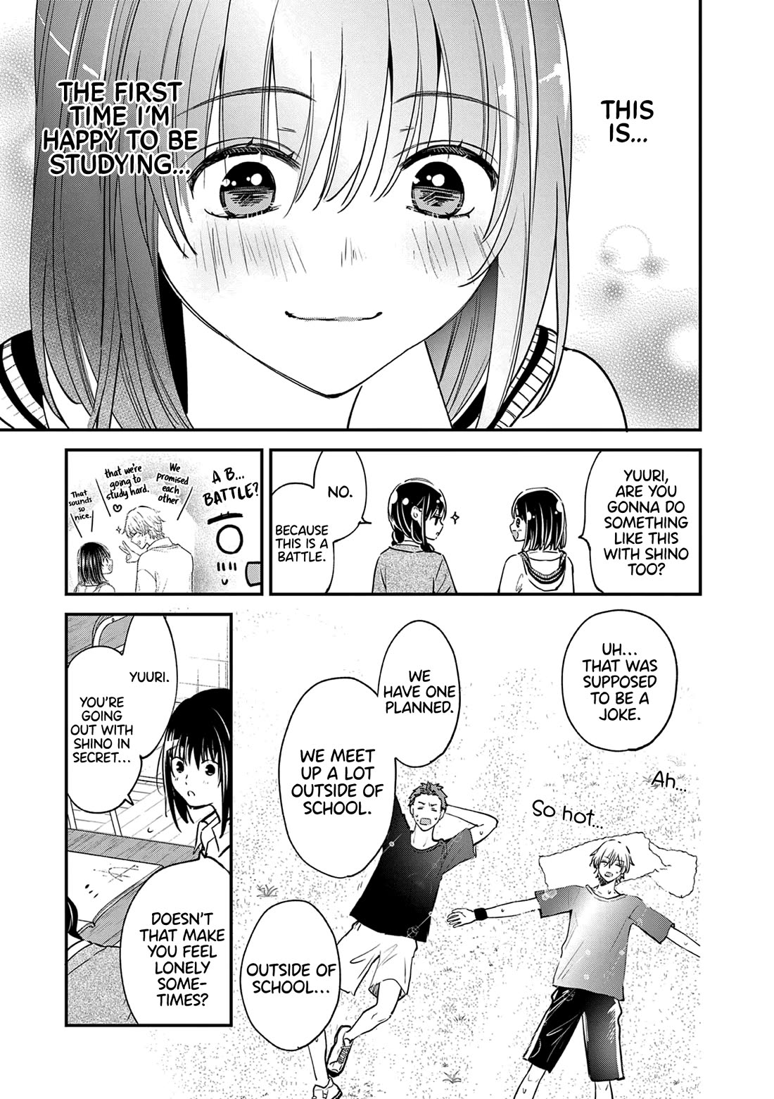 Tsurenai Kanojo no Hitorijime Chapter 47 page 12 - Chapter 47: Studying and Love Talk