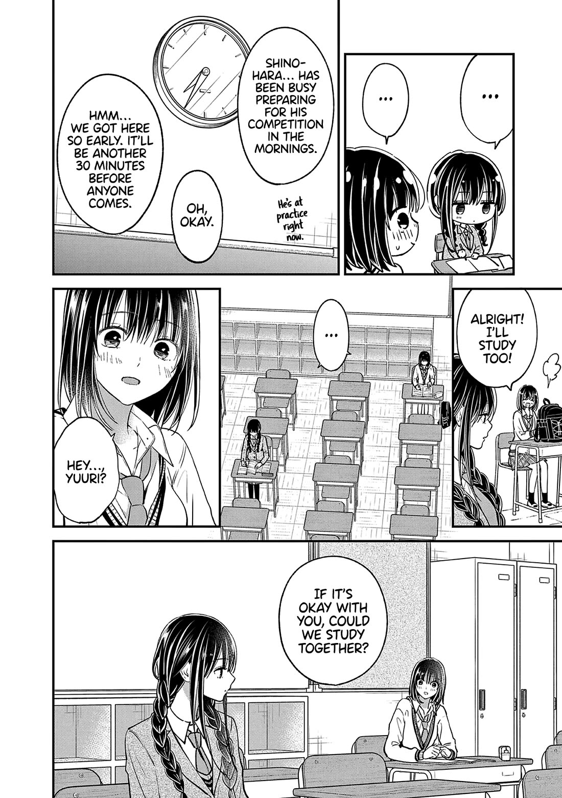 Tsurenai Kanojo no Hitorijime Chapter 47 page 7 - Chapter 47: Studying and Love Talk