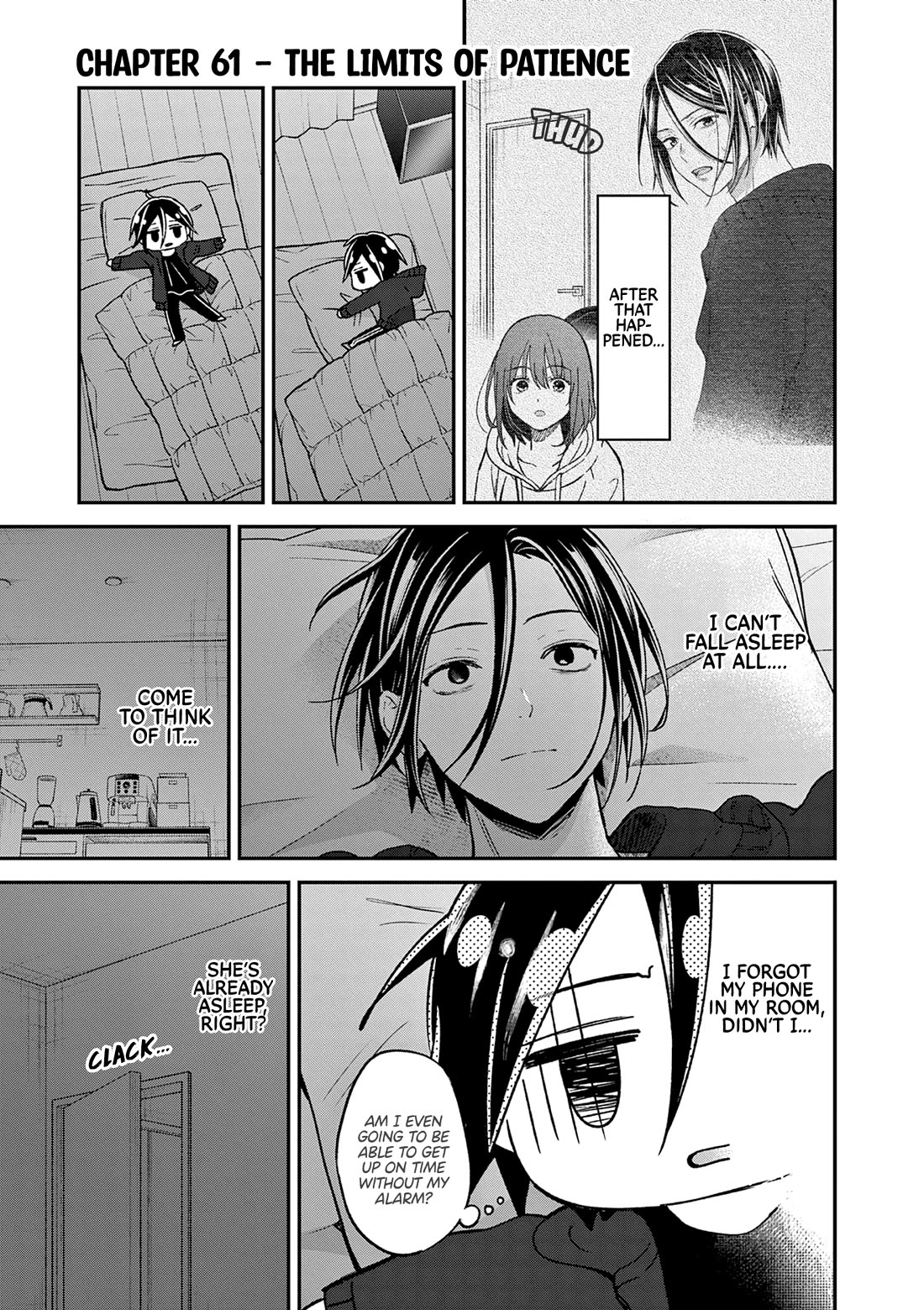 Tsurenai Kanojo no Hitorijime Chapter 61 page 1 - Chapter 61: The Limits of Patience