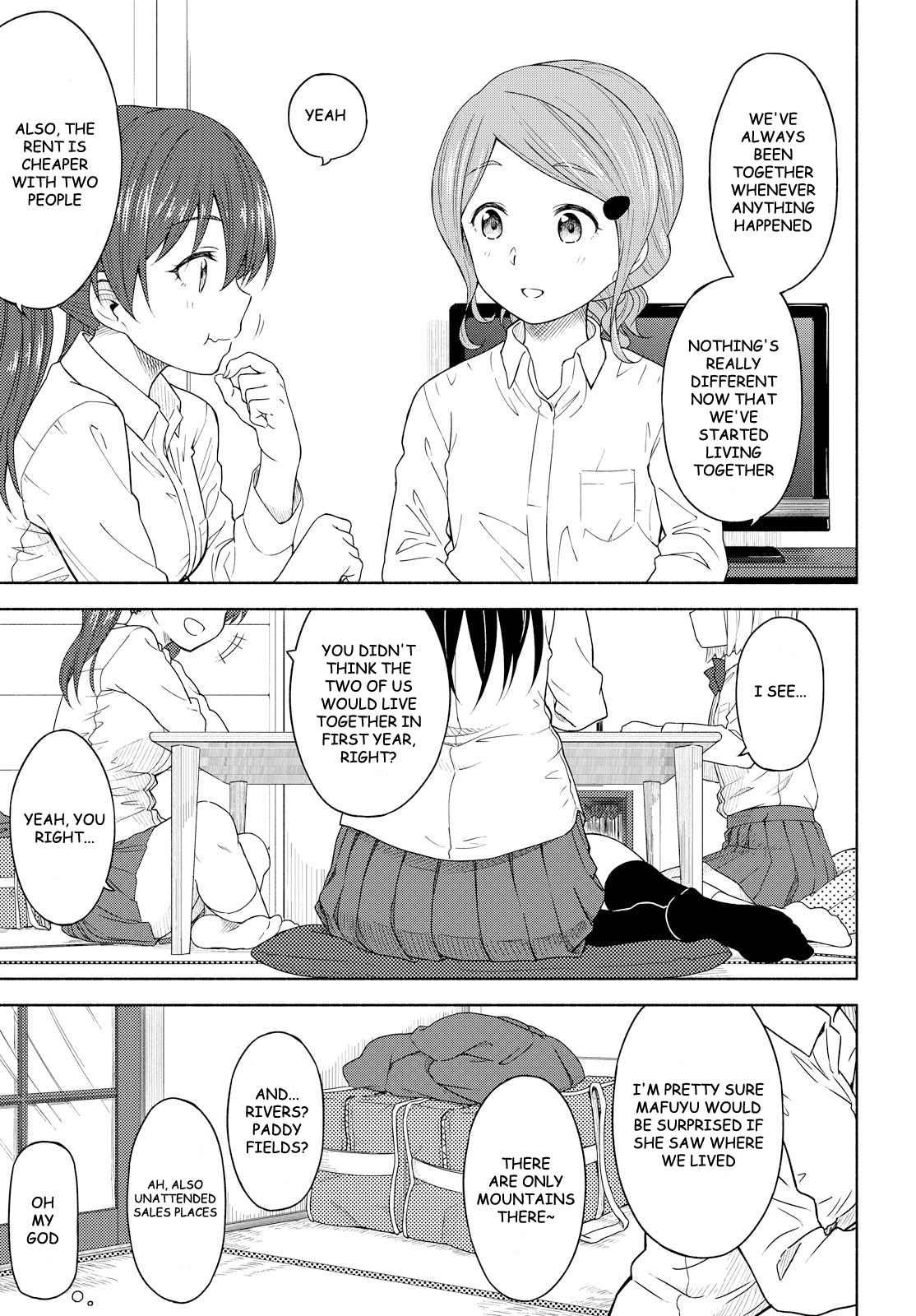 Tsurezure Biyori Chapter 2 page 15 - Chapter 2: Two People Living Together
