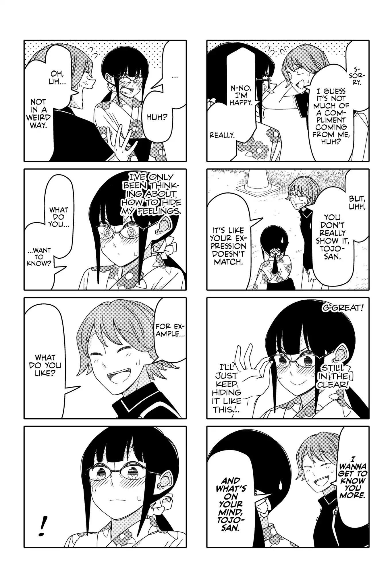 Tsurezure Children Chapter 106 page 4 - Chapter 106: Pocker Face (Toujou/Ogiue)