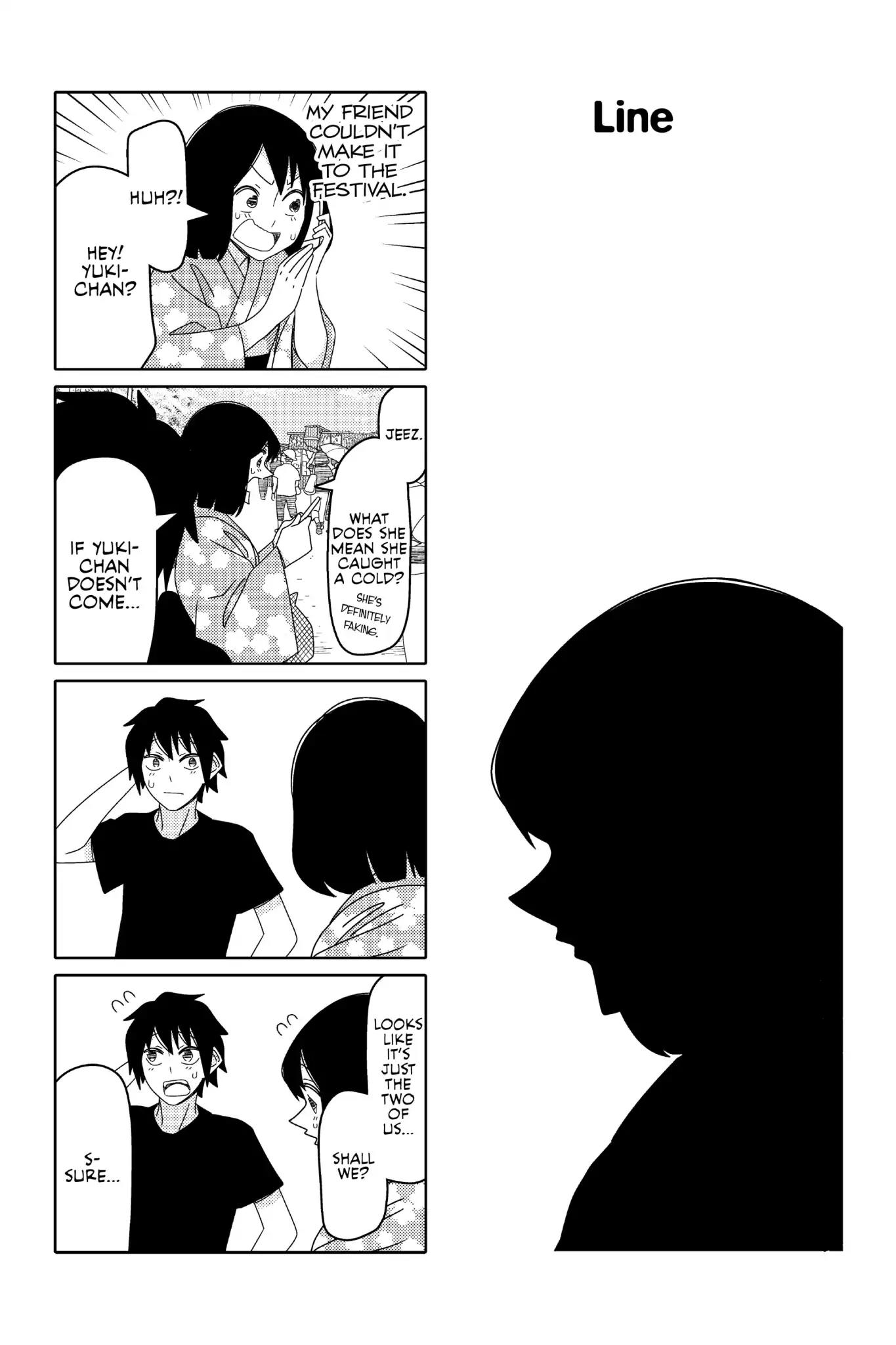 Tsurezure Children Chapter 108 page 1 - Chapter 108: Line (Kanda/Takase)