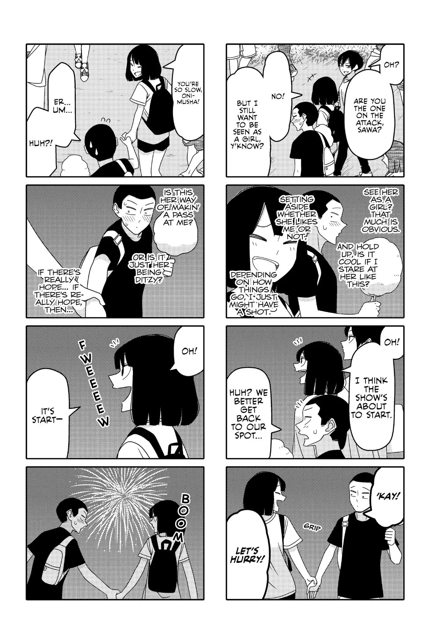Tsurezure Children Chapter 109 page 4 - Chapter 109: Fireworks (Onizuka/Yamada)