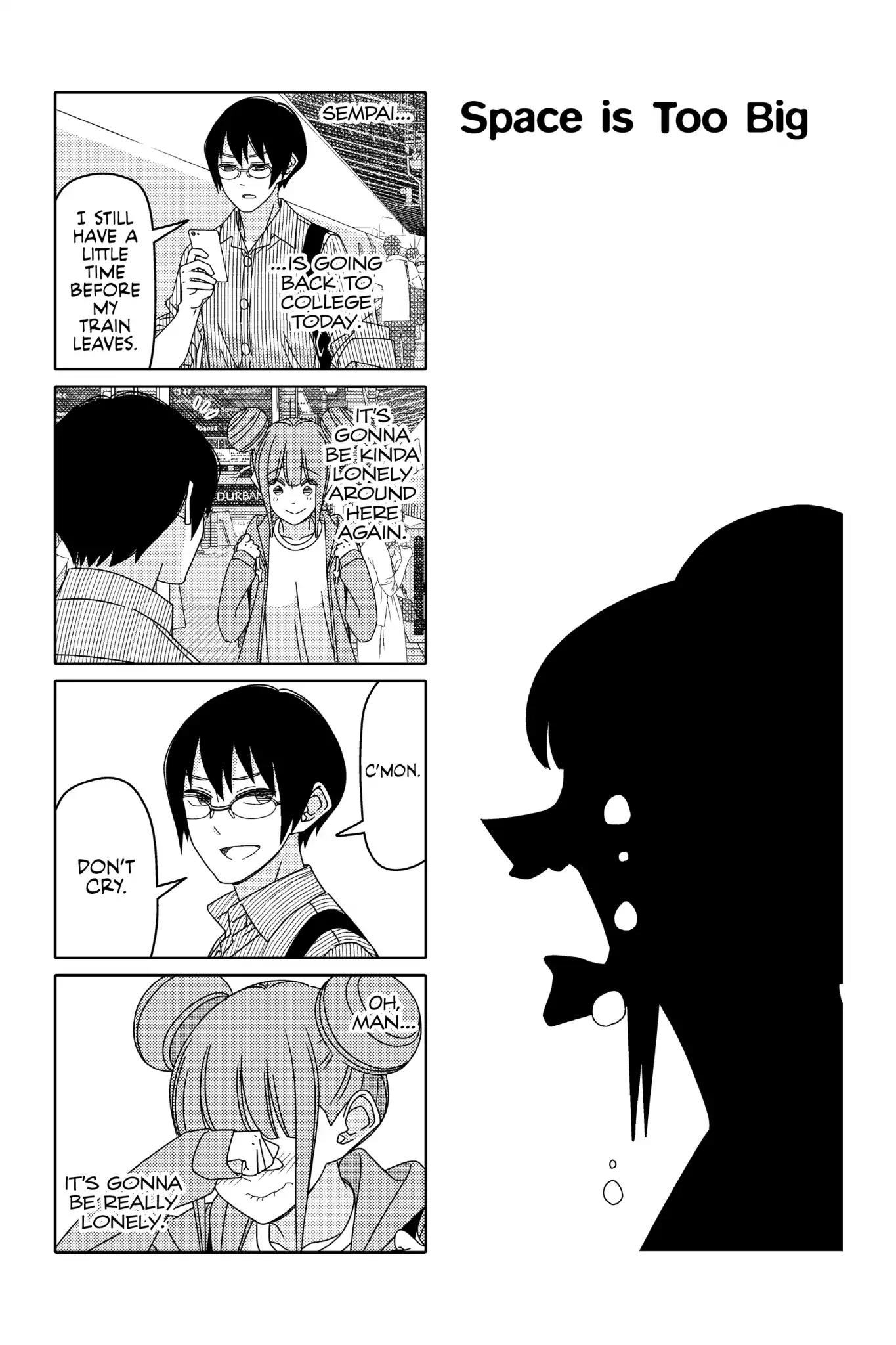 Tsurezure Children Chapter 110 page 1 - Chapter 110: Space is Way Too Big (Sasahara/Yukawa)
